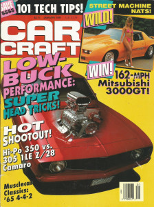 CAR CRAFT 1991 JAN - AOD, '62 427R, TURCO, 65 OLDS 442